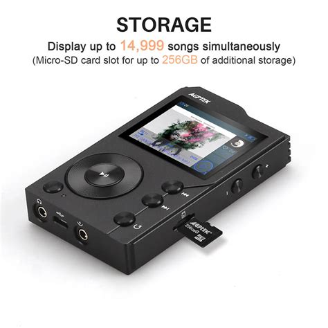 best mp3 player with sd card slot and bluetooth